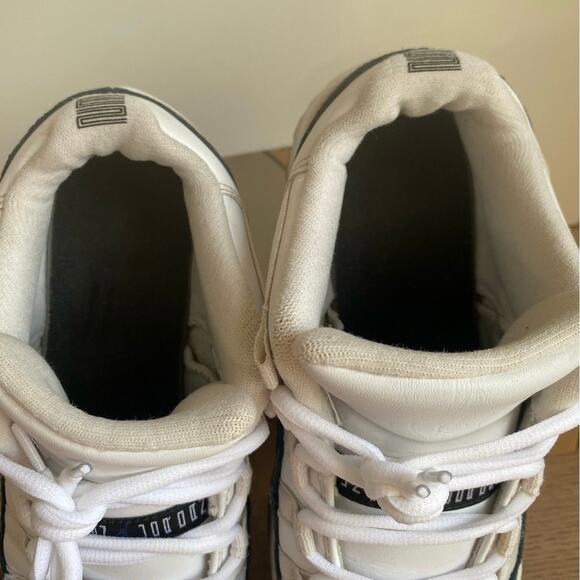 Nike Air Jordan 11 Retro Low Navy Snakeskin Kids Sneakers- 6 Y- 7.5 W - Picture 12 of 12